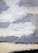 Nicolas de Stael The Sea and Cloud oil painting reproduction
